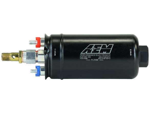 AEM 400LPH Metric Inline High Flow Fuel Pump (50-1009)