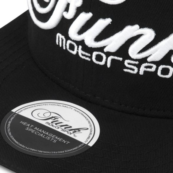 Funk Motorsport Black Snap Back Cap