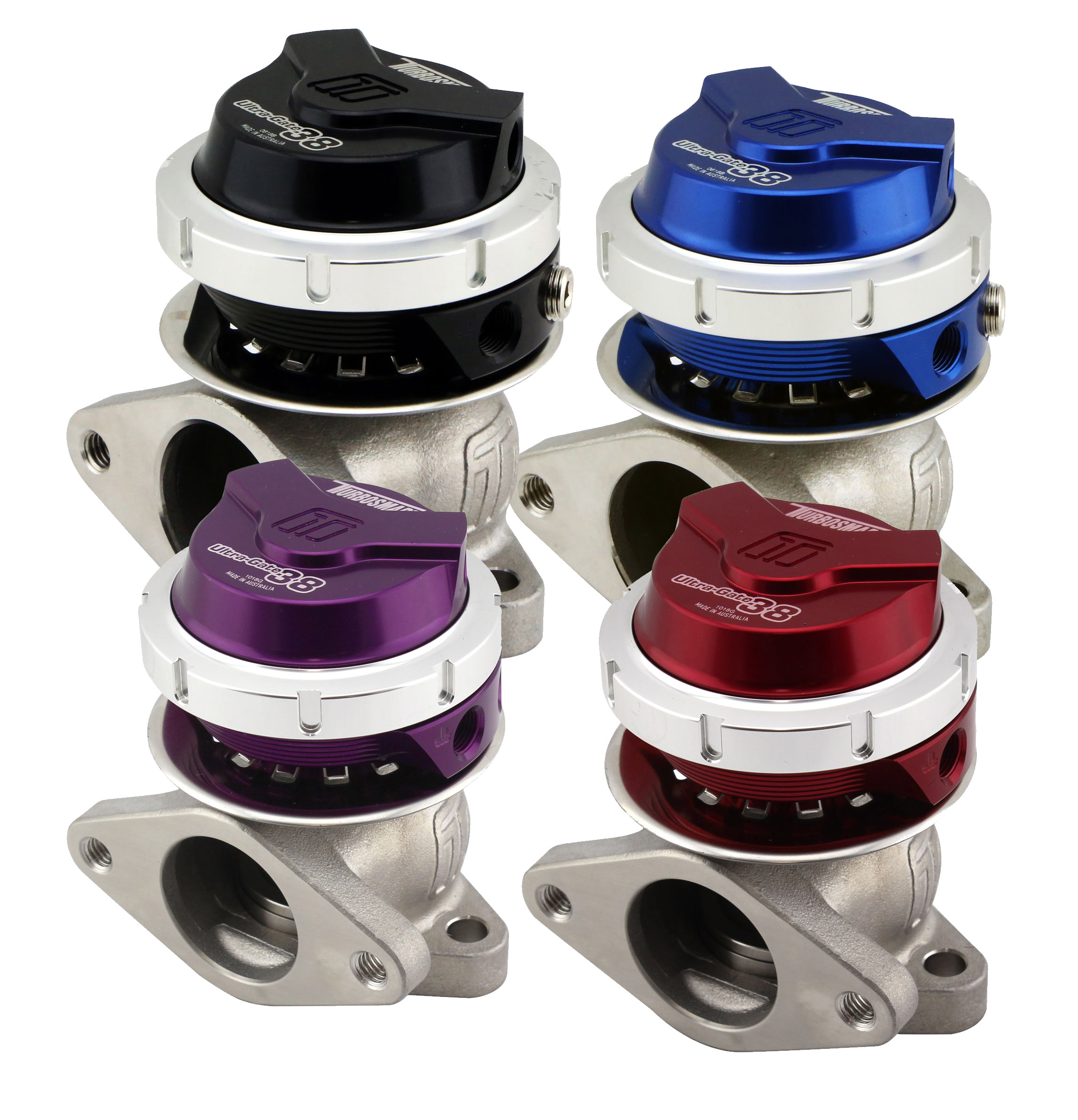 38mm Adjustable External Wastegate Select Your Spring Pressure Purple 