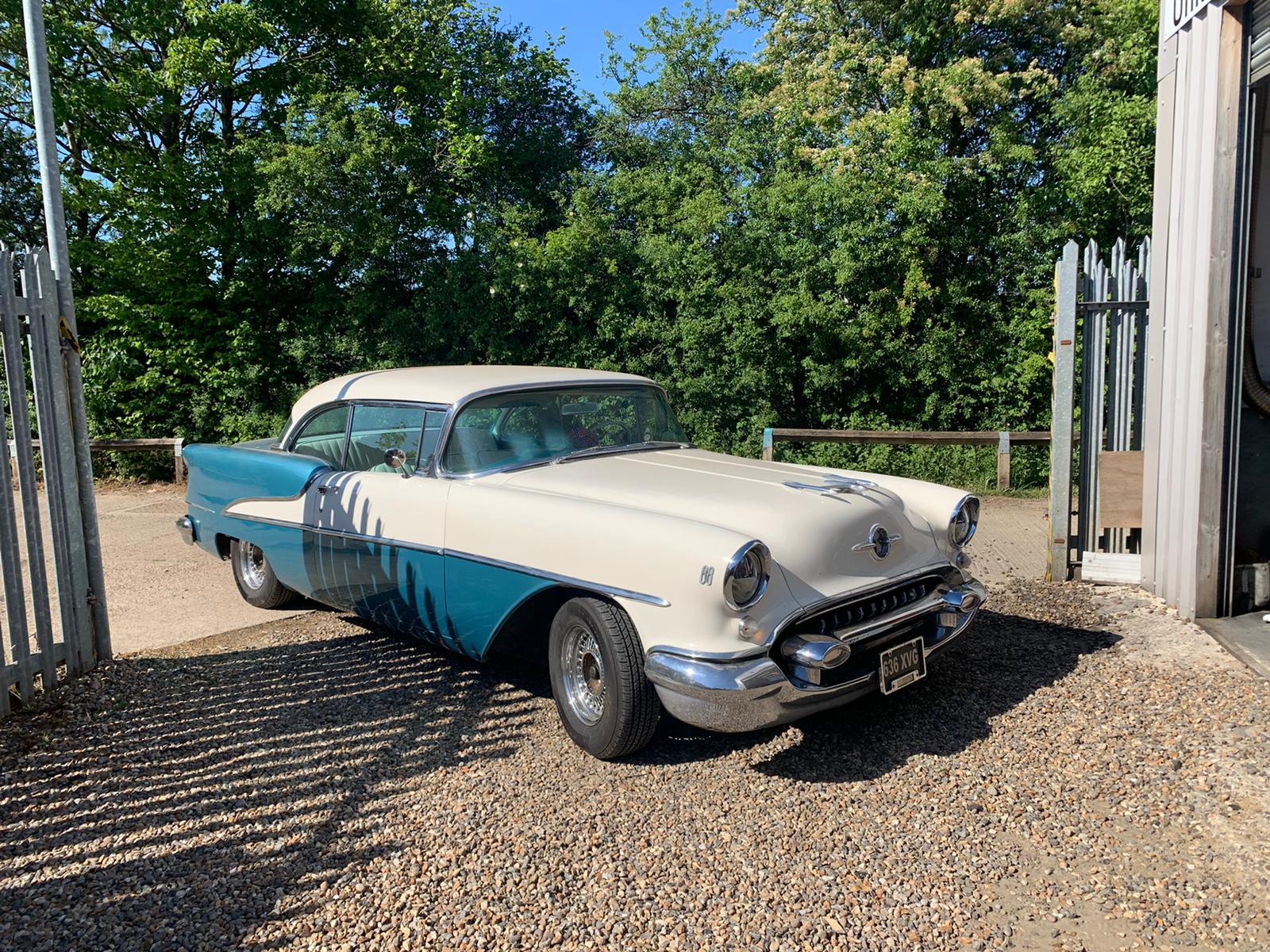 1955 Oldsmobile Holiday Super 88 Exhaust