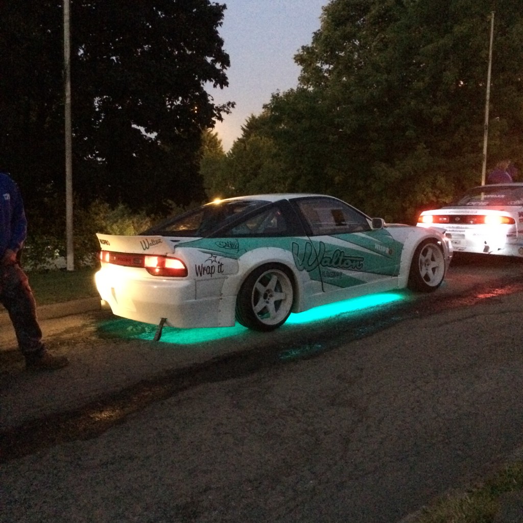 S13 with its underglow