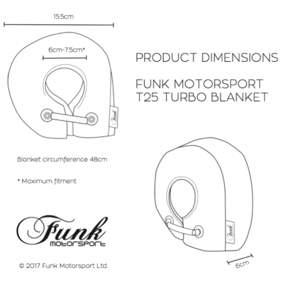 Funk Motorsport T25 Turbo Blanket Jacket