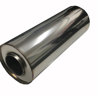 Round 304 Stainless Steel Silencer